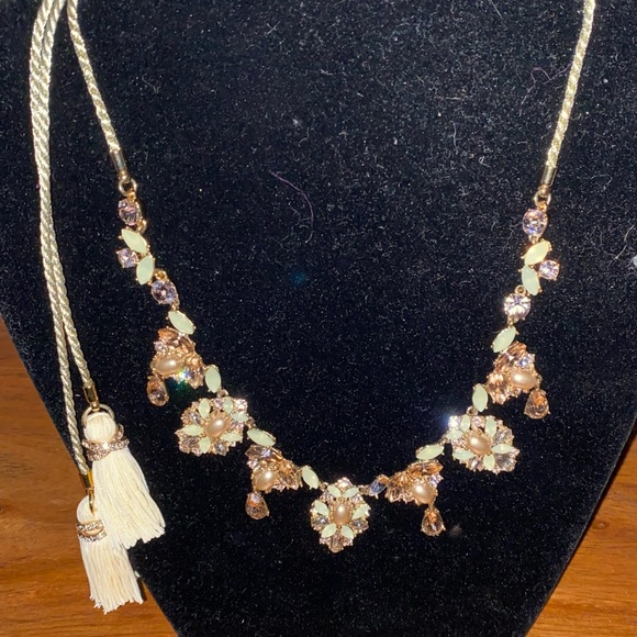 Touchstone Crystal Necklace By Swarovski EUC - Picture 4 of 6